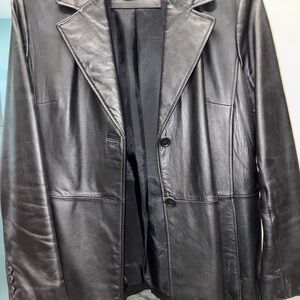 Women's Black Leather Jacket